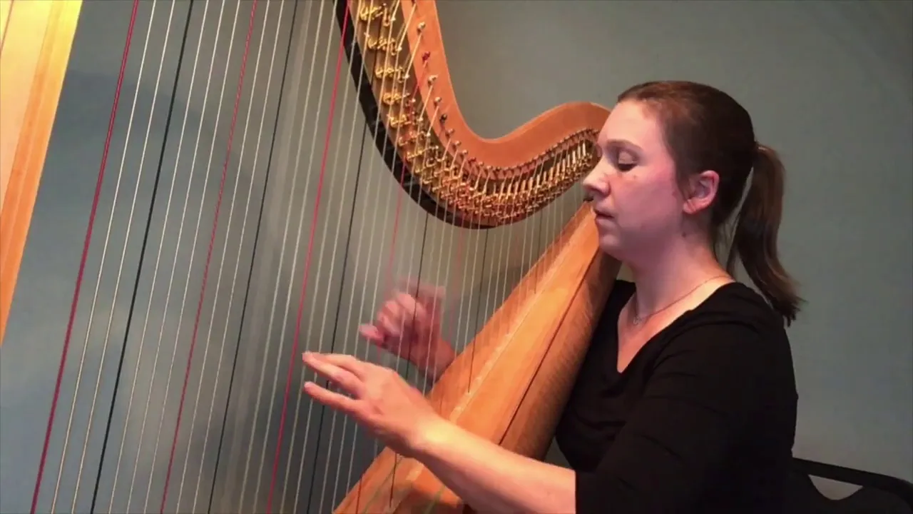 Silent Night in the style of Carlos Salzedo’s Seguidilla