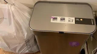 Simplehuman Sensor Can with Voice Control review