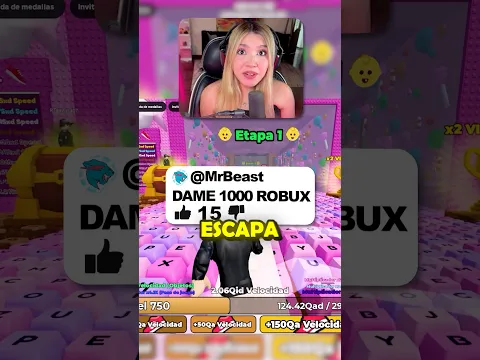 SI ME CAIGO DEL TECLADO HARÉ LO QUE DIGA EL COMENTARIO CON MÁS LIKES #monikflorezzz #monik #roblox