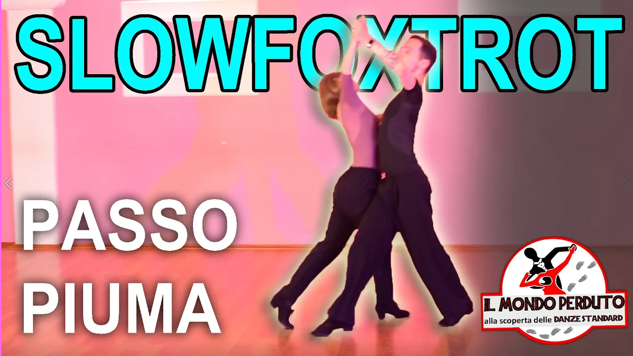 Come ballare PASSO PIUMA di SLOW FOXTROT - L'inizio dei 18 passi del Principe delle Danze Standard!