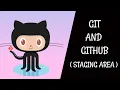 Hindi Git Tutorials For Beginners Staging Area