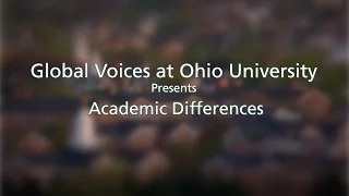Academic Differences at Ohio University