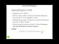 Python Data File Handling Writing Data to File Part 4