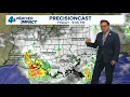 Weather Impact Alert Strong to severe storms wrapping by late evening night