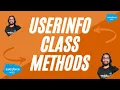 UserInfo Class Methods - Apex Programming Level 5