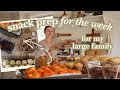 Download Lagu Nap Time SNACK PREP | Easy Homemade Snacks For My Family of 6!
