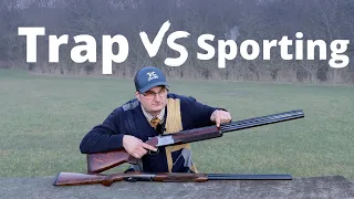 should you shoot a trap gun at sporting