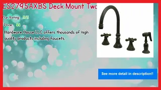 Top 10 Best Menards Black Kitchen Faucets 2019