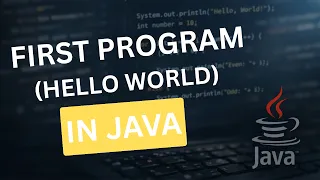 First Java Program Hello World Java Program Java Tutorial
