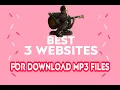 Download Lagu Best 3 websites for download mp3 files- 2020