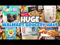 HUGE WALMART GROCERY HAUL 2021 WEEKLY MEAL PLAN WALMART GROCERY SHOPPING