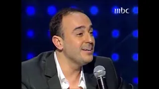 صابر الرباعي ووالدته يغنيان أغنية يا مسهرني لأم كلثوم 