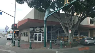Drive around downtown Redlands CA State St