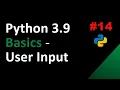 Python 3 9 User Input