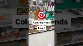 coloring book finds at Target