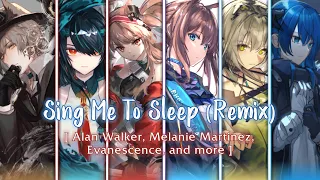 Download Nightcore - Sing Me To Sleep (Remix) [Alan Walker, Melanie Martinez, Evanescence, and more] - Lyrics MP3