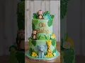 Download Lagu #jungle safari theme cake ideas #kids birthday cake #cakedecorating #2025 #ytshorts