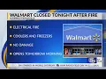 Fire at Thomasville Walmart closes store Sunday evening