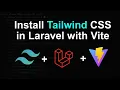 How to use Tailwind CSS in Laravel and Vite