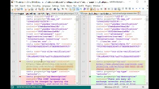How to compare two files using notepad