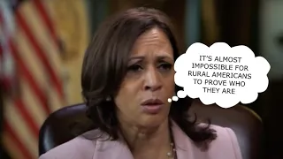 HUH Kamala Harris Says She Opposes Voter ID Because There s No Kinko In Rural America