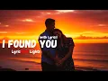Download Lagu I Found You - Romantic Love Song withc Lyrics | LyricVibes Lights Official