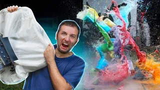 Explodimos um AIRBAG dentro da PISCINA!