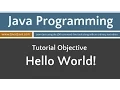 Learn Java Programming - Hello World Tutorial