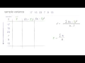 How to calculate Standard Deviation and Variance