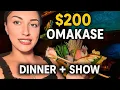 200 Omakase at Sexy Fish Miami Luxury Dinner Nightlife Show Experience