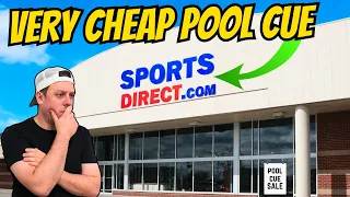 I bought a cheap pool cue from Sports Direct BUT there was a big problem