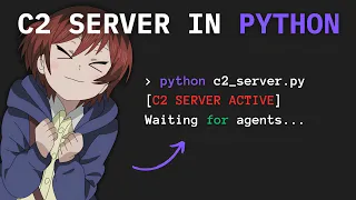 I Made A Simple C2 SERVER In PYTHON