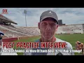 POST-PRACTICE INTERVIEW Does Brent Venables Like Where OU Stands Before Its First Major Scrimmage