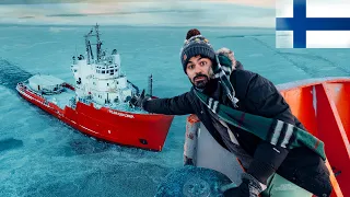 أبحرت في أكبر كاسحة جليد نووية بالعالم   فنلندا    دندنها