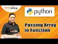 passing array in Function in Python Python for Beginners Python Array Module