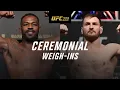 UFC 309 Ceremonial Weigh-In
