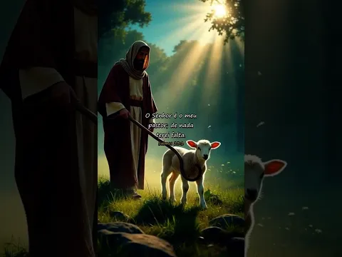 #salmos 23:1 - O Senhor é o meu pastor; de nada terei falta.