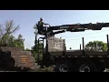 CSX getting ready to install railroad ties On the WSSB in Lexington NC