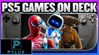Finally Stream PS5 Games Directly to Steam Deck PSStream is now Pylux