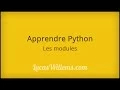 Tutoriel Python - Les modules