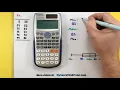 Statistics - Calculating a five number summary using the Casio fx-115es Plus