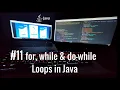 Loops in Java for while do-while Iterative Statements