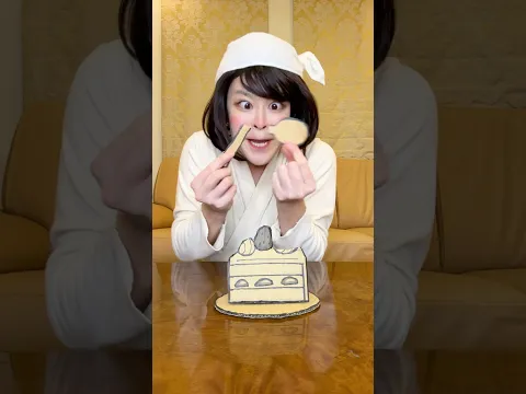 Break the cardboard spoon！#asmr