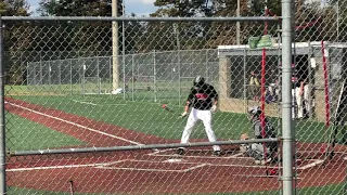 Max Gustafson baseball 2022 at PBR New England Underclass games
