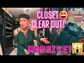 HUGE CLOSET CLEAR OUT - DECLUTTERING ORGANISING MY CLOTHES ACCESSORIES CLARA SALGUEIRO