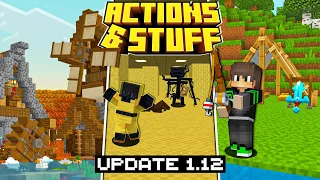 Actions & Stuff 1.12 Update!! BACKROOMS, 3D Fishing Rod, Placeable Items & Fitur Lainnya...