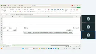 Data Analytics Course Batch 107 Excel Training Session 11