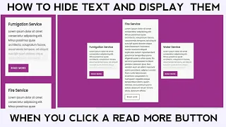 How to make a read more or read less button with HTML CSS AND JAVASCRIPT