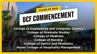 UCF Fall 2025 Commencement December 13 at 2 p m
