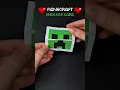Download Lagu DIY Minecraft Magic Card That Never Ends | Endless Card 🐔🐷 Paper Toy